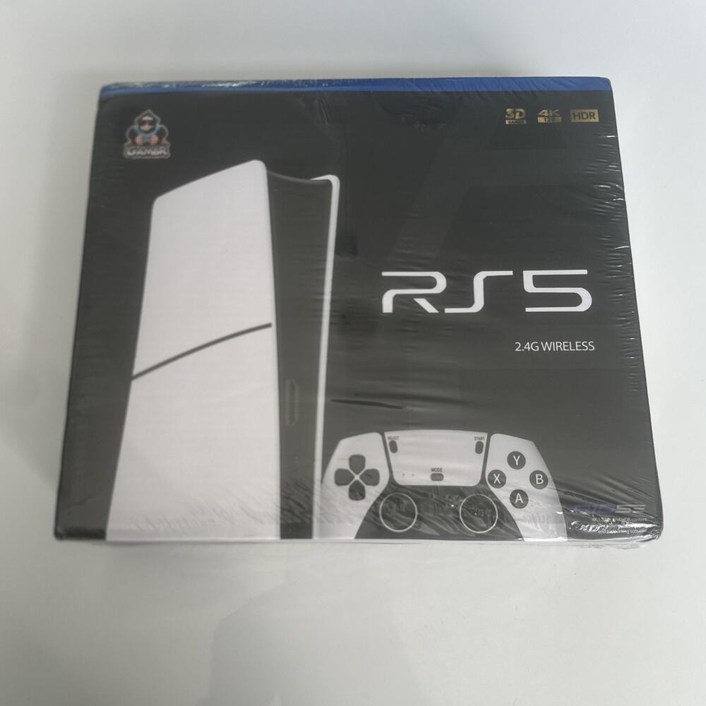 Gambr - Q10RSE - RS5 Game Console Dual Stick 2.4G 2 Wireless Controllers+64GB